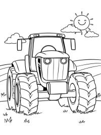 Stor John Deere traktor