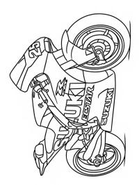 Suzuki MotoGP motorcykel