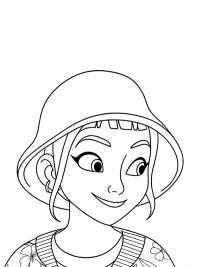 Zoey med hat (Kpop Demon Hunters)