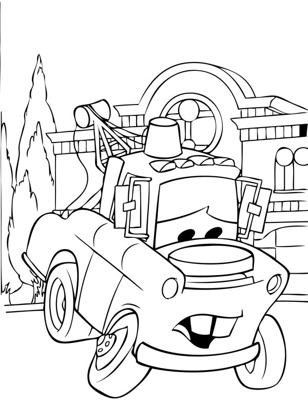Mater (Cars) Tegninger Mater (Cars) Tegninger