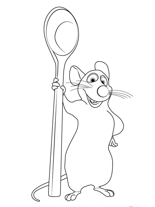 Remy (Ratatouille) Tegninger Remy (Ratatouille) Tegninger