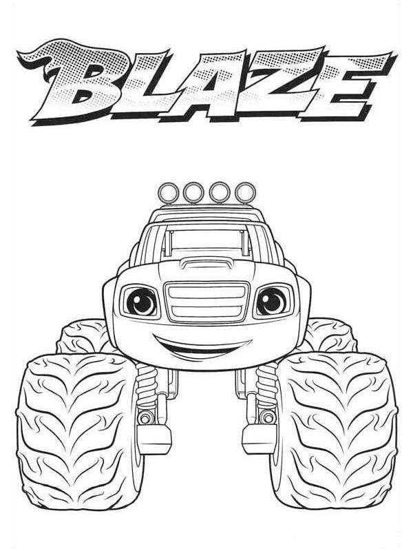 Blaze Tegninger Blaze Tegninger