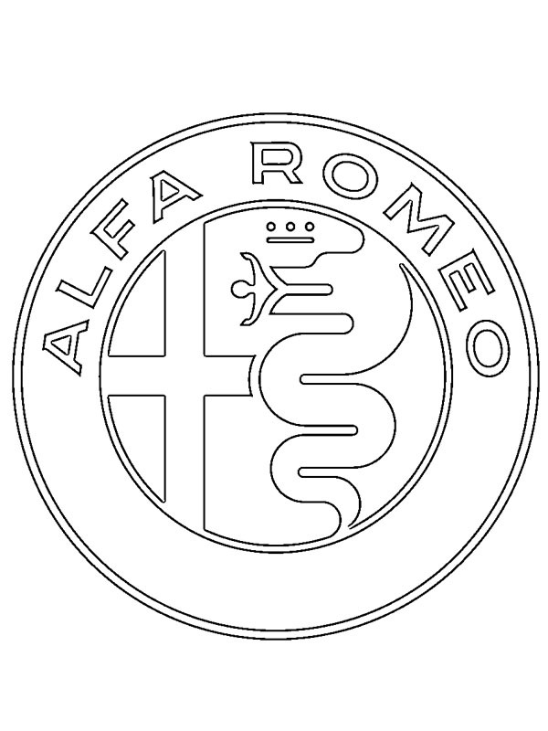 Alfa Romeo logo Tegninger