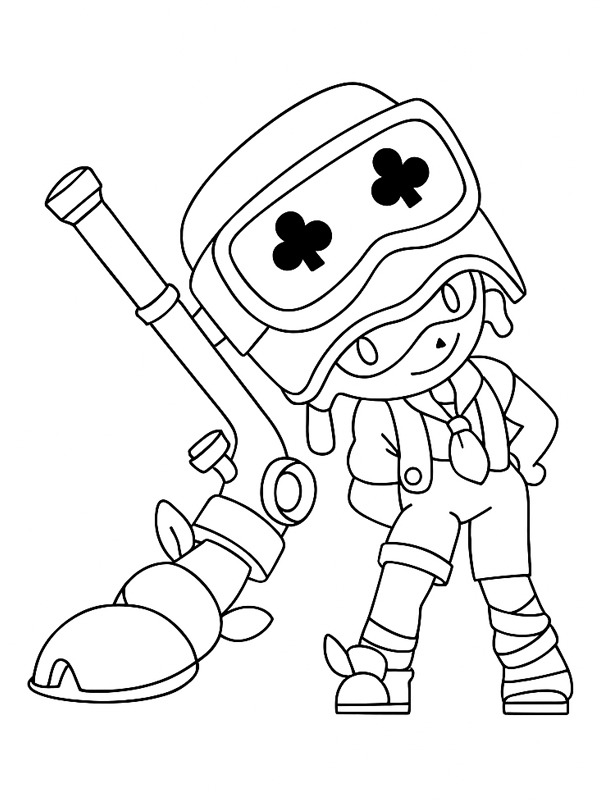 Alli Brawl Stars Tegninger Alli Brawl Stars Tegninger