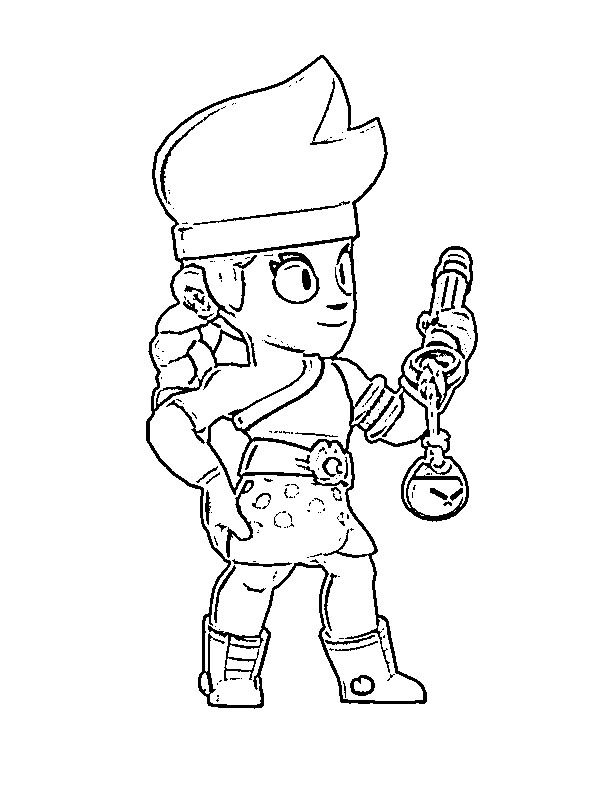 Amber Brawl Stars Tegninger Amber Brawl Stars Tegninger
