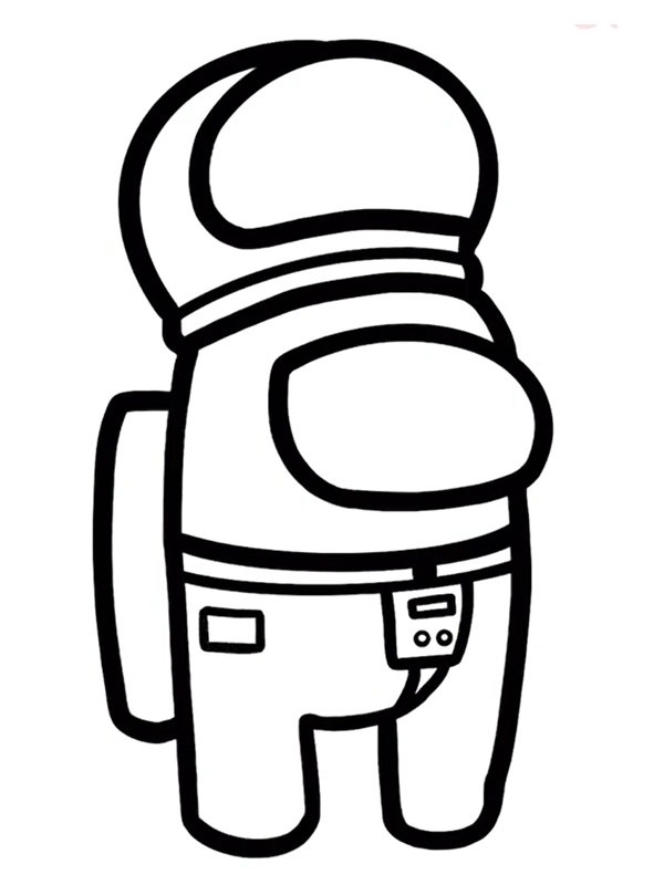 Among Us astronaut Tegninger Among Us astronaut Tegninger