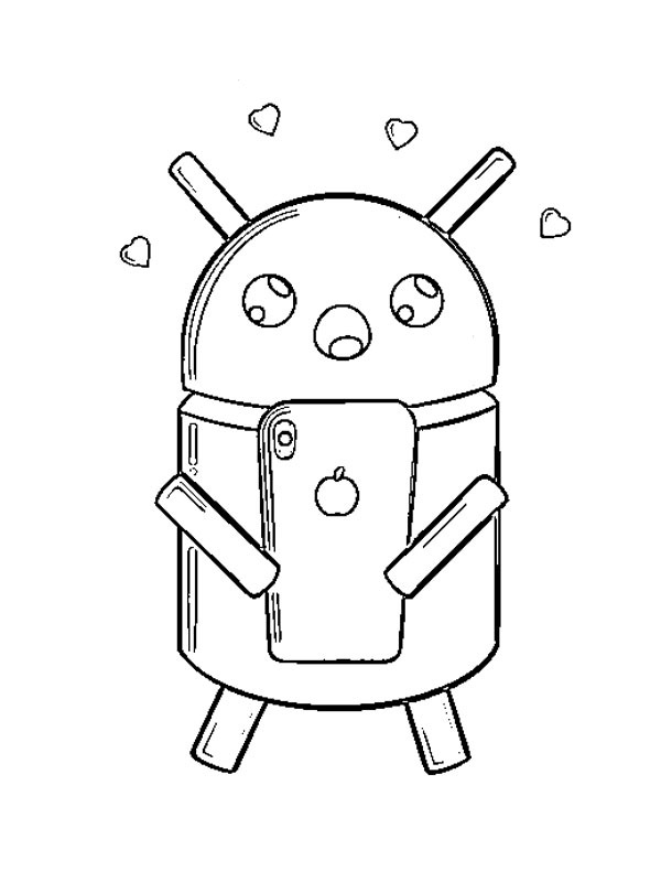 Android robot Tegninger Android robot Tegninger