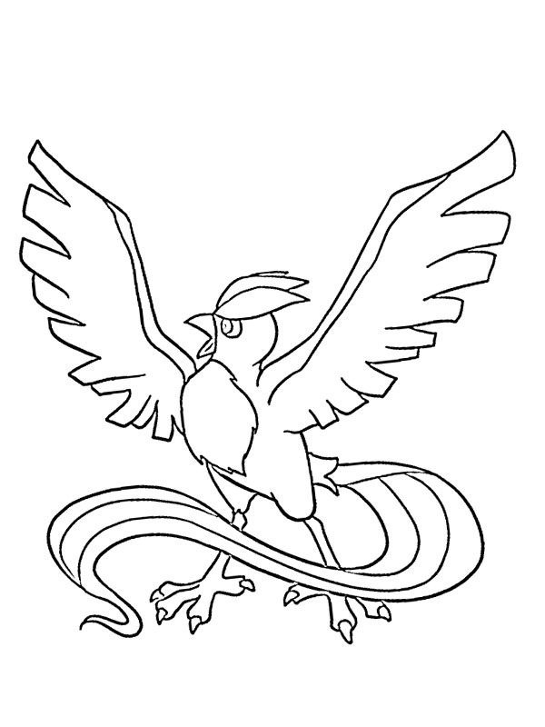 Articuno (Pokémon) Tegninger Articuno (Pokémon) Tegninger