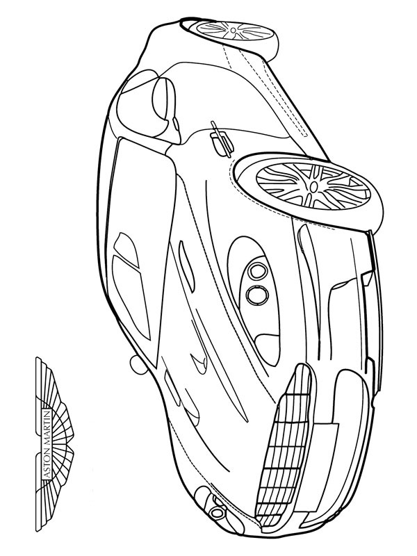 Aston Martin DBS Tegninger
