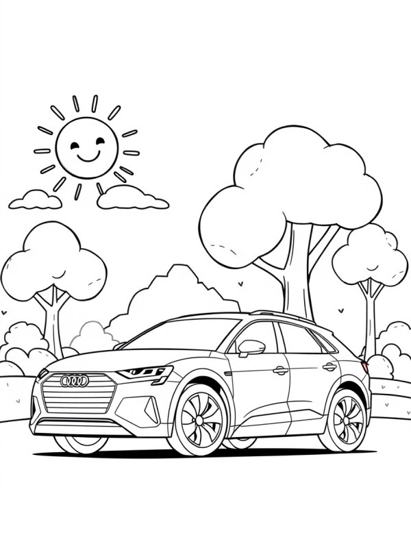 Audi e-tron Sportback Tegninger Audi e-tron Sportback Tegninger