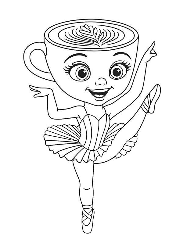 Ballerina Cappuccina danser Tegninger Ballerina Cappuccina danser Tegninger