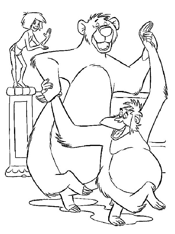 Bjørnen baloo Tegninger Bjørnen baloo Tegninger