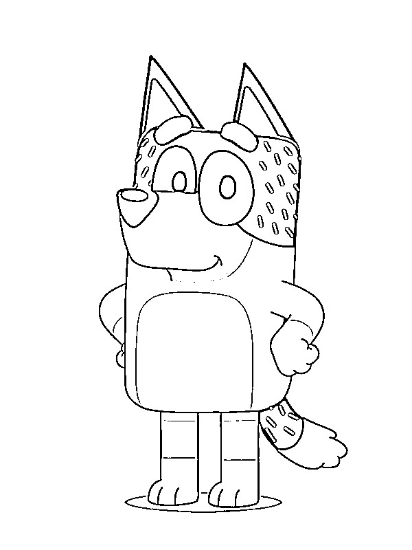 Bandit Heeler Tegninger Bandit Heeler Tegninger