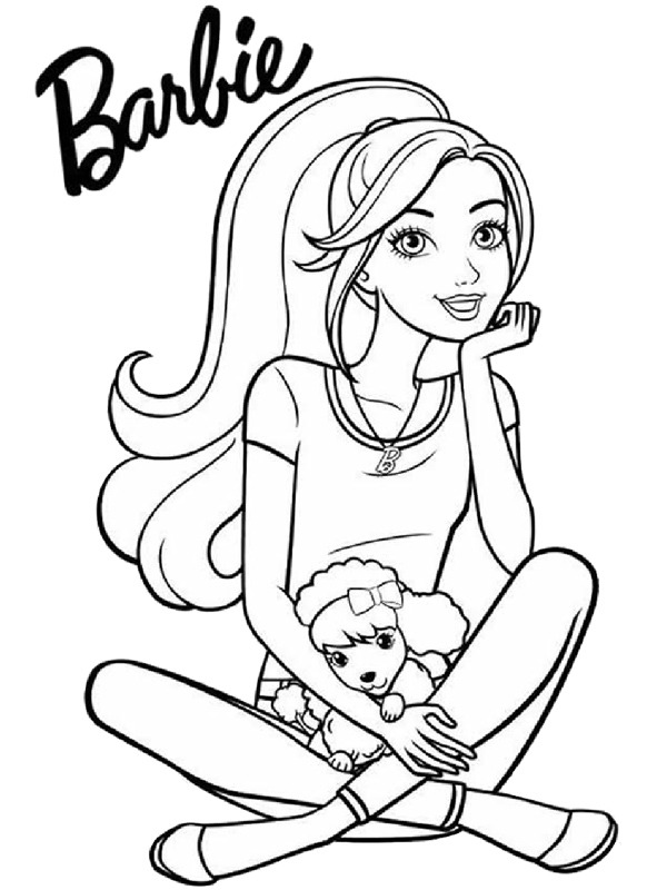 Barbie Tegninger Barbie Tegninger