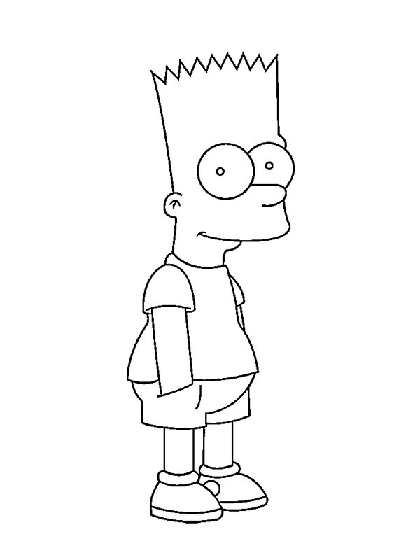 Bart Simpson Tegninger Bart Simpson Tegninger