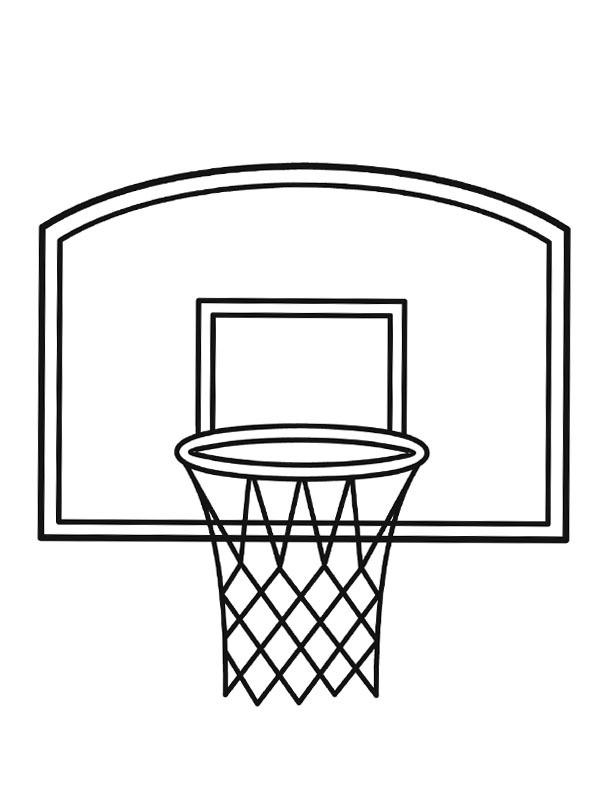 Basketballkurv Tegninger Basketballkurv Tegninger