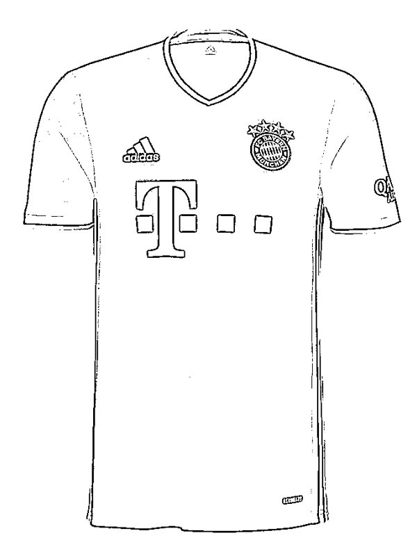 Bayern München fodboldtrøje Tegninger Bayern München fodboldtrøje Tegninger