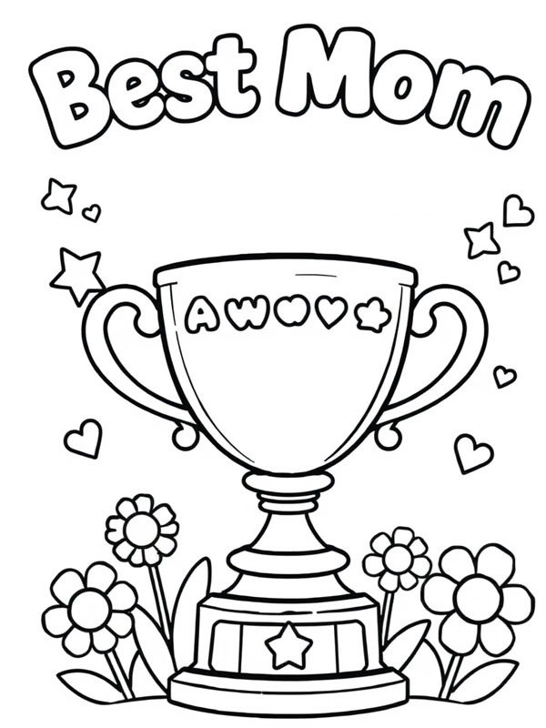 Pris til den bedste mor Tegninger