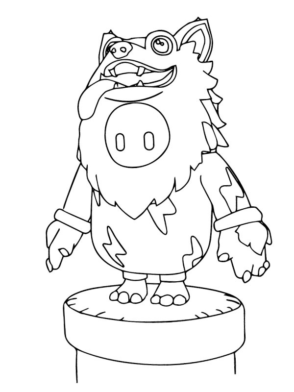 Big Bad Skin Fall Guys Tegninger Big Bad Skin Fall Guys Tegninger