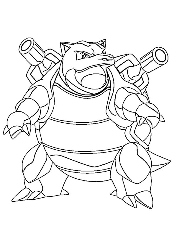 Blastoise (Pokémon) Tegninger Blastoise (Pokémon) Tegninger