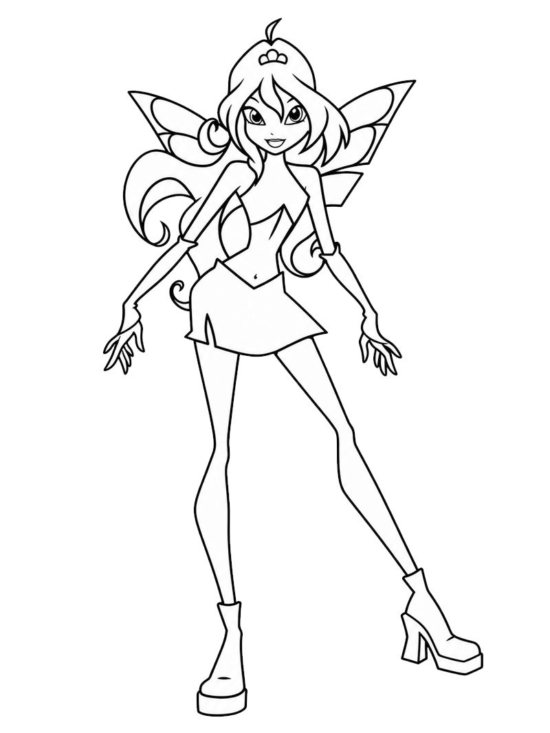 Bloom (Winx club) Tegninger
