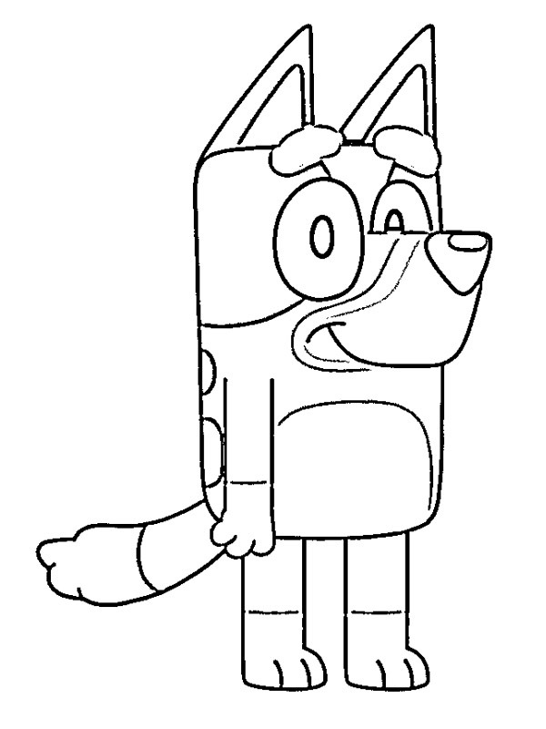 Bluey Heeler Tegninger Bluey Heeler Tegninger