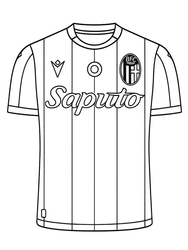 Bologna fodboldtrøje Tegninger Bologna fodboldtrøje Tegninger