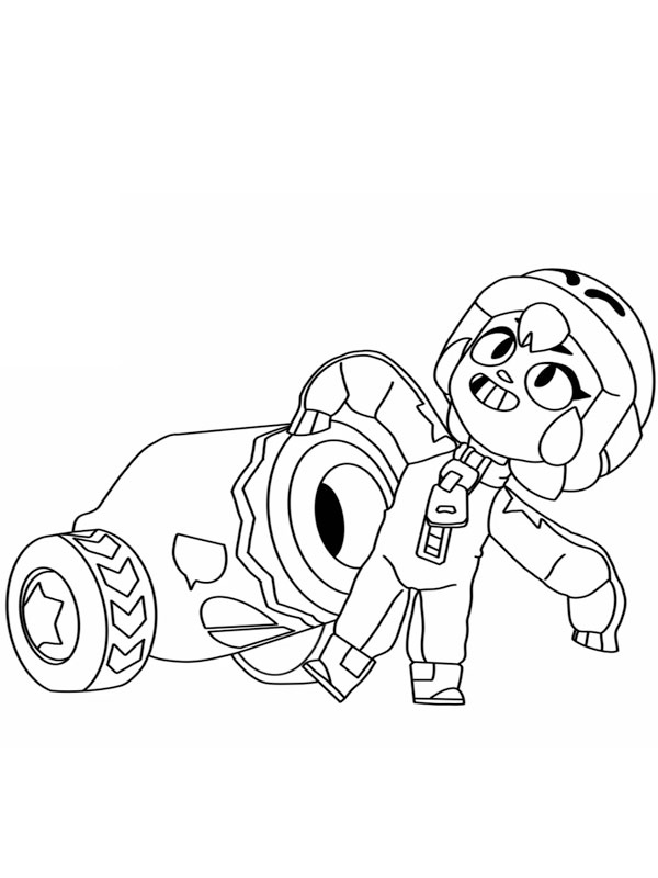 Bonnie Brawl Stars Tegninger Bonnie Brawl Stars Tegninger