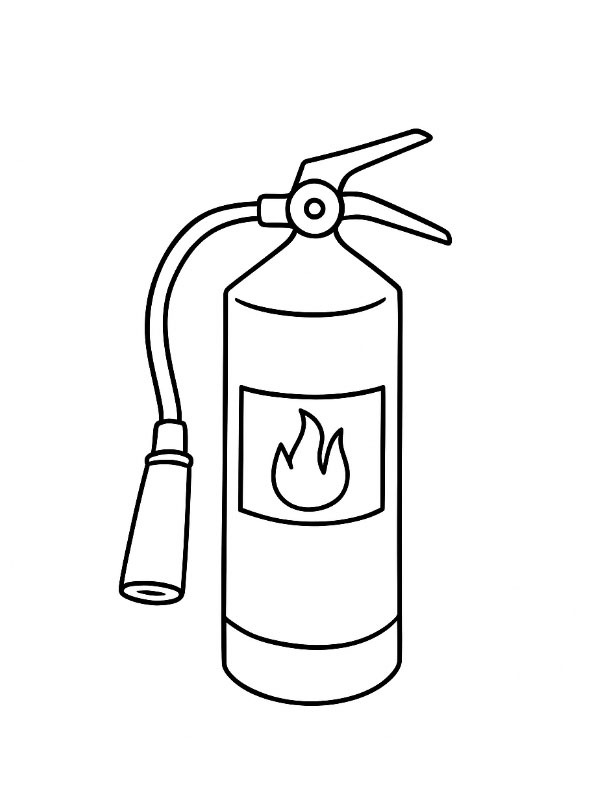 brandslukker Tegninger brandslukker Tegninger