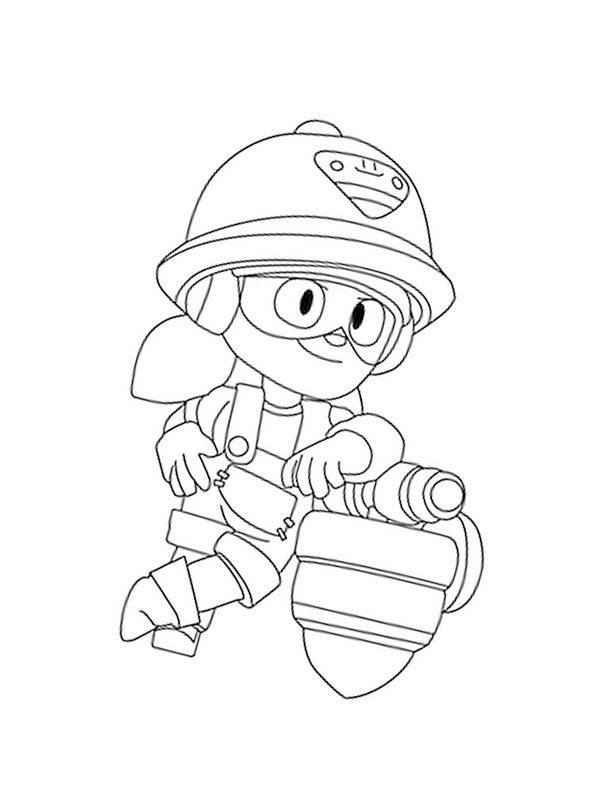 Brawl Stars Jacky Tegninger Brawl Stars Jacky Tegninger