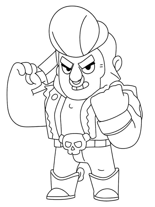 Bull Brawl Stars Tegninger Bull Brawl Stars Tegninger