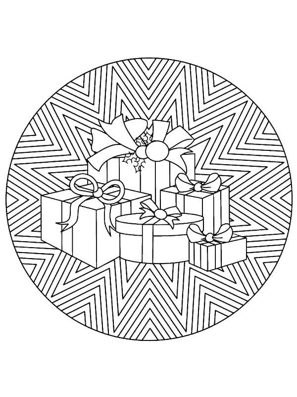 Gaver mandala Tegninger Gaver mandala Tegninger
