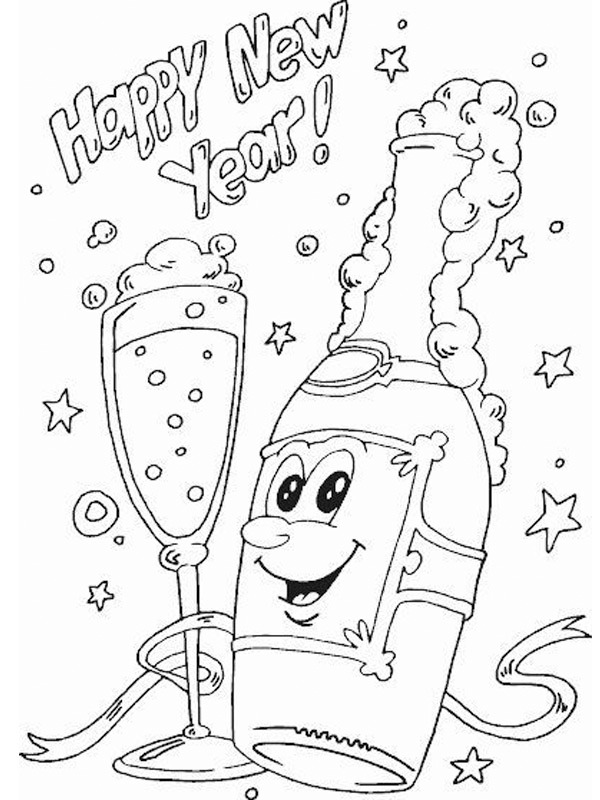 Champagne Tegninger Champagne Tegninger