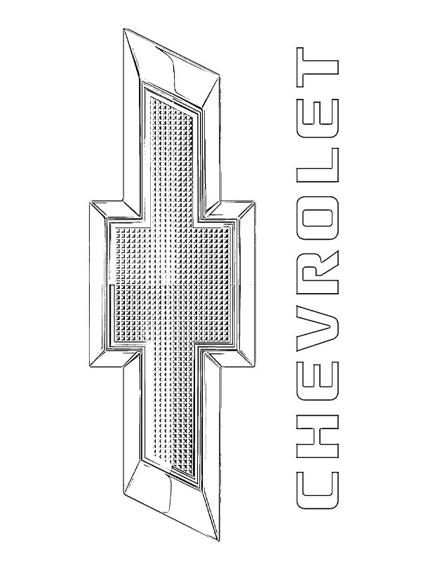 Chevrolet logo Tegninger