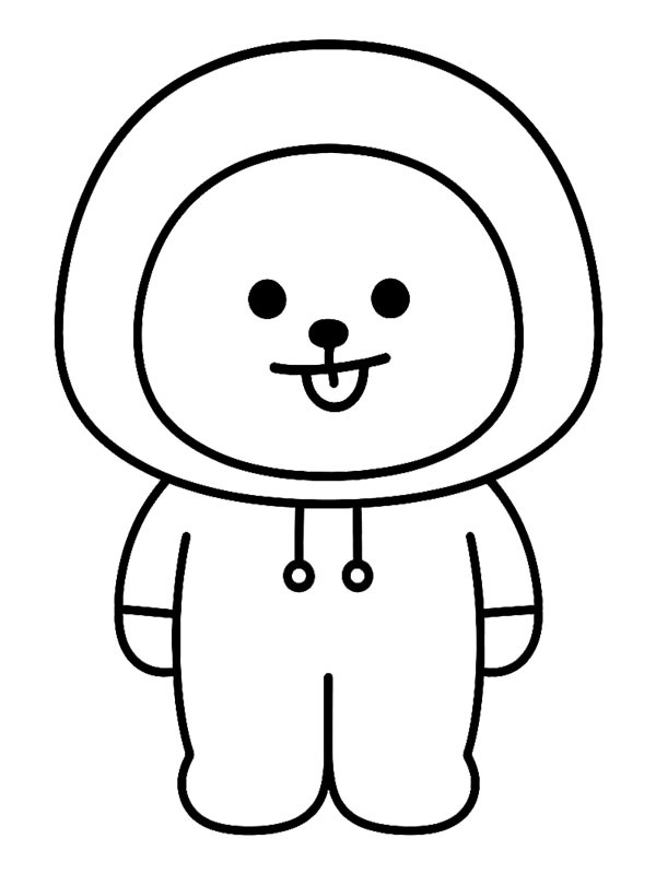 Chimmy (BT21) Tegninger Chimmy (BT21) Tegninger