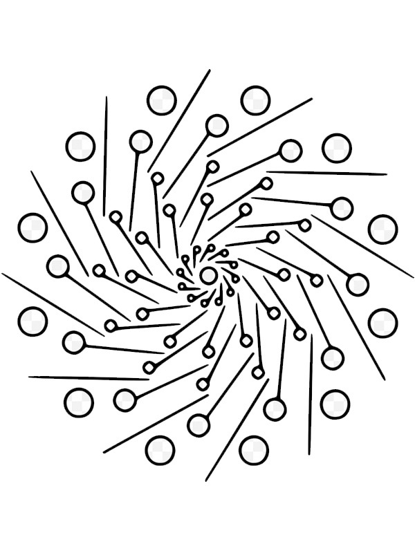 Cirkelmandala Tegninger Cirkelmandala Tegninger