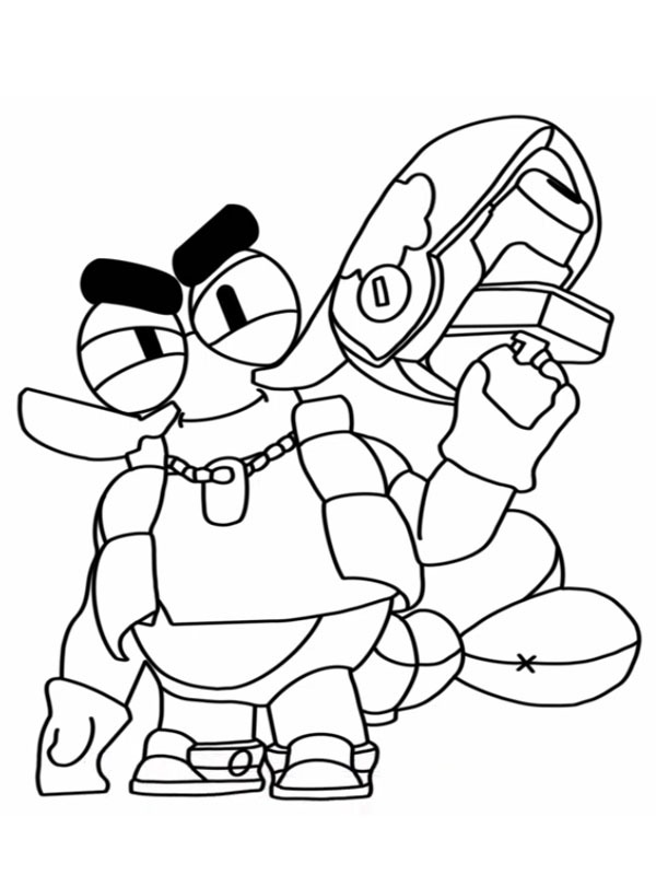 Clancy Brawl Stars Tegninger Clancy Brawl Stars Tegninger