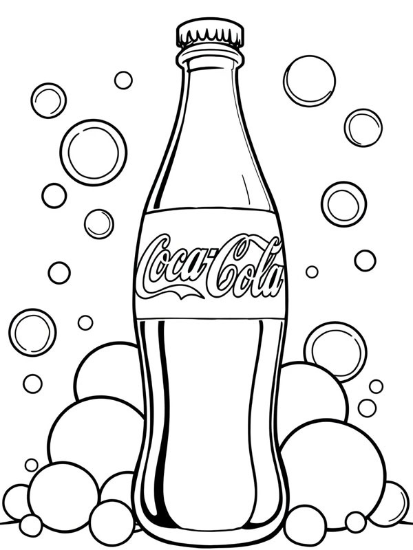 Coca Cola flaske Tegninger Coca Cola flaske Tegninger