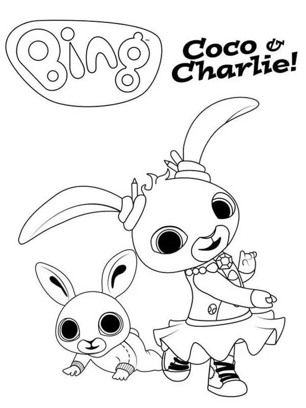 Coco og Charlie Tegninger Coco og Charlie Tegninger