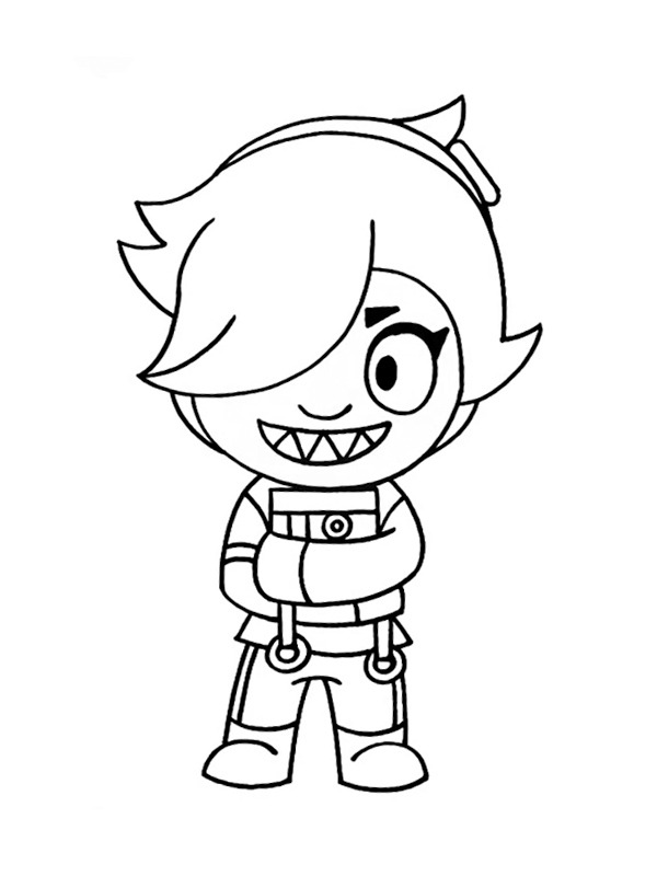 Colette Brawl Stars Tegninger Colette Brawl Stars Tegninger
