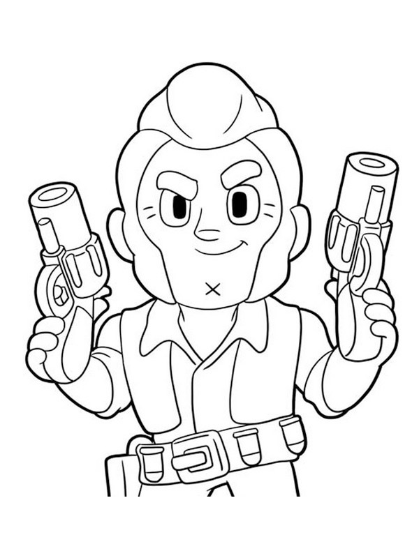 Brawl Stars Colt Tegninger Brawl Stars Colt Tegninger