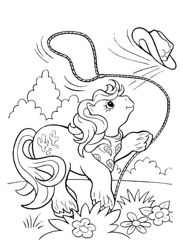 Cowboy My Little Pony Tegninger Cowboy My Little Pony Tegninger