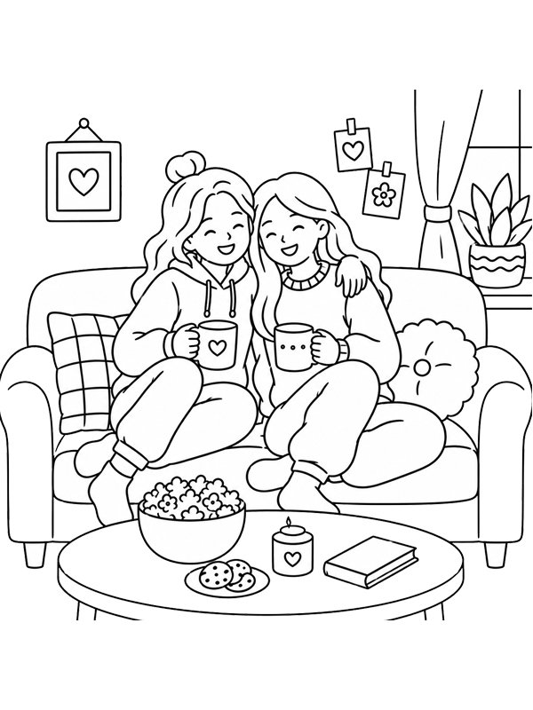 Cozy BFF Tegninger Cozy BFF Tegninger