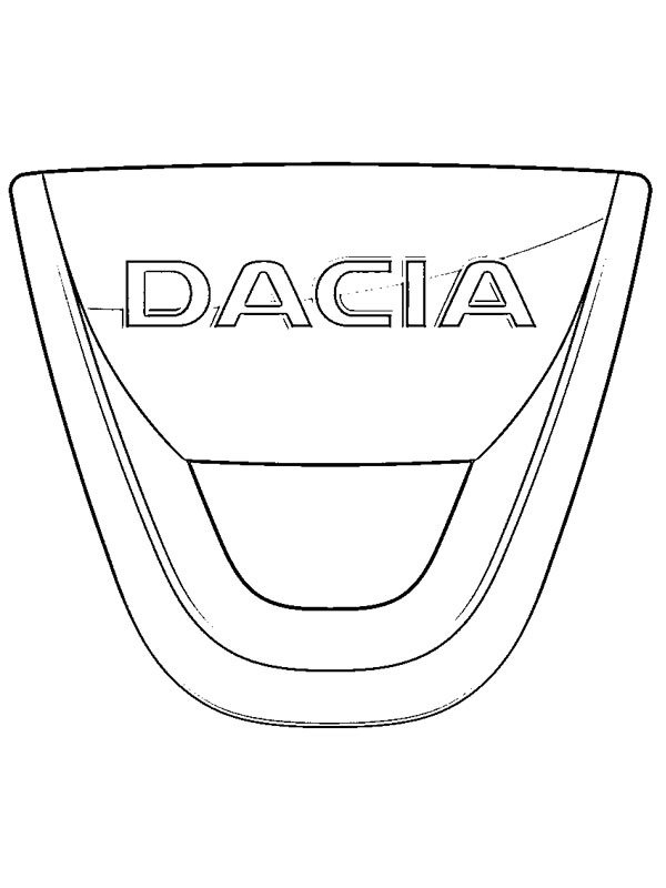 Dacia logo Malebogsside
