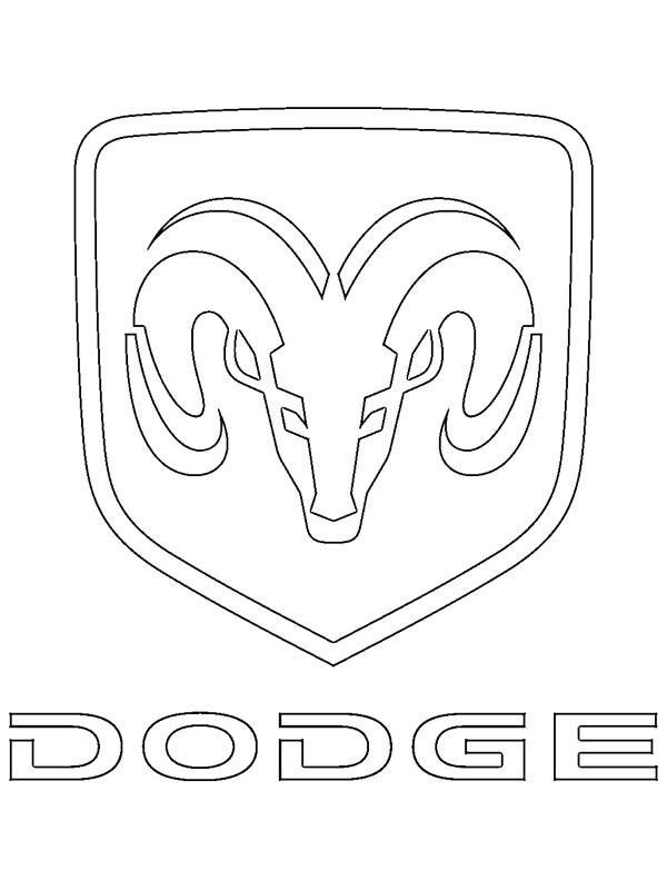 Dodge logo Tegninger