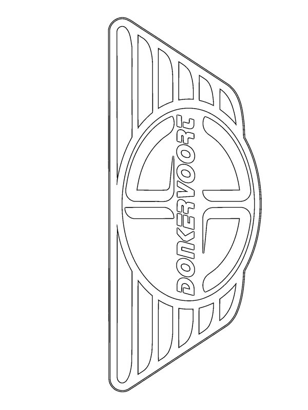 Donkervoort logo Tegninger
