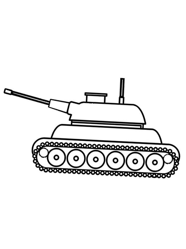 Enkel tank Tegninger Enkel tank Tegninger