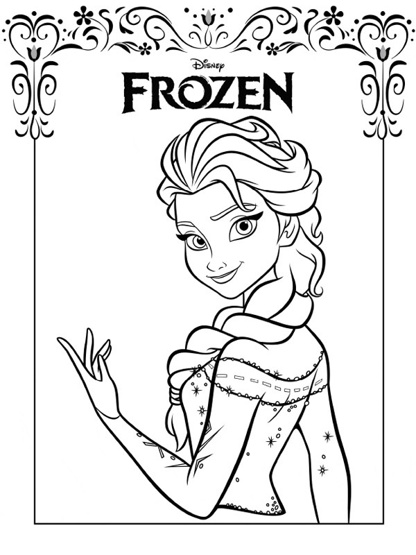Elsa fra Frozen Tegninger