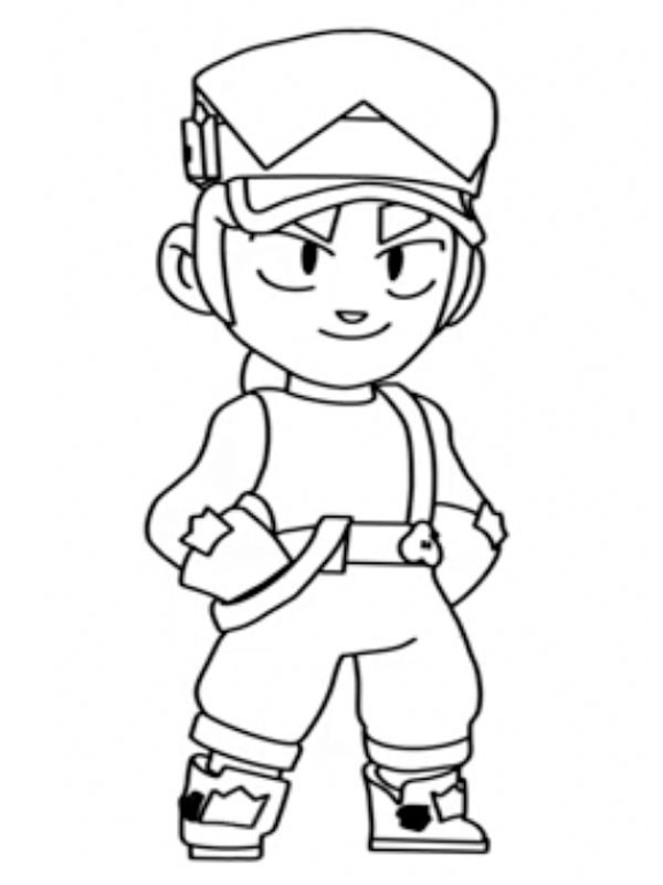 Fang Brawl Stars Tegninger Fang Brawl Stars Tegninger