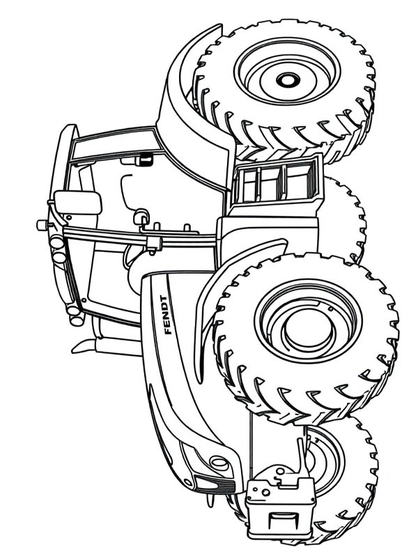 Fendt Traktor Tegninger Fendt Traktor Tegninger
